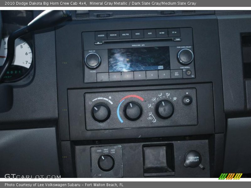 Mineral Gray Metallic / Dark Slate Gray/Medium Slate Gray 2010 Dodge Dakota Big Horn Crew Cab 4x4