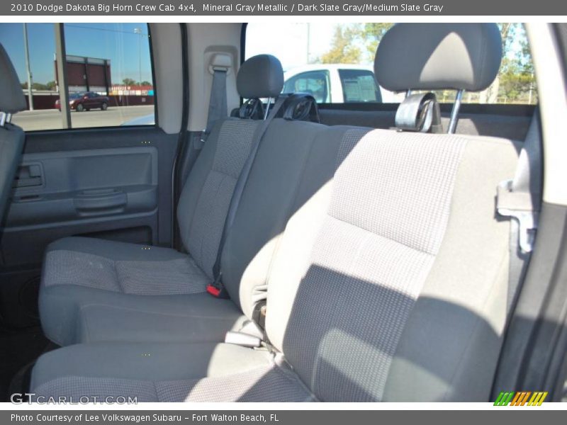 Mineral Gray Metallic / Dark Slate Gray/Medium Slate Gray 2010 Dodge Dakota Big Horn Crew Cab 4x4