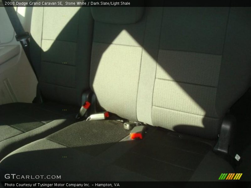 Stone White / Dark Slate/Light Shale 2008 Dodge Grand Caravan SE