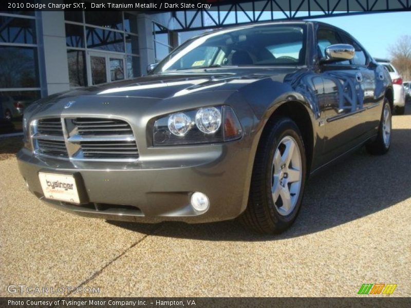 Dark Titanium Metallic / Dark Slate Gray 2010 Dodge Charger SXT