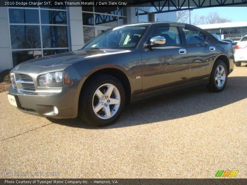 Dark Titanium Metallic / Dark Slate Gray 2010 Dodge Charger SXT
