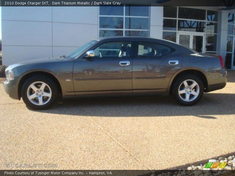 Dark Titanium Metallic / Dark Slate Gray 2010 Dodge Charger SXT