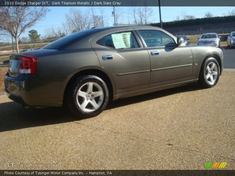 Dark Titanium Metallic / Dark Slate Gray 2010 Dodge Charger SXT