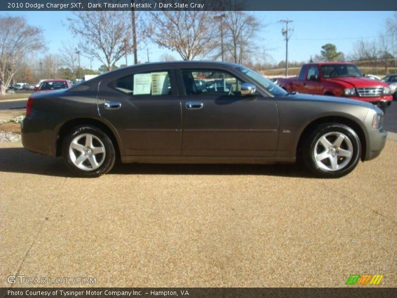 Dark Titanium Metallic / Dark Slate Gray 2010 Dodge Charger SXT
