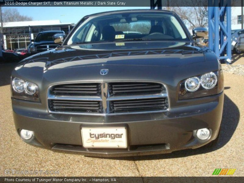 Dark Titanium Metallic / Dark Slate Gray 2010 Dodge Charger SXT