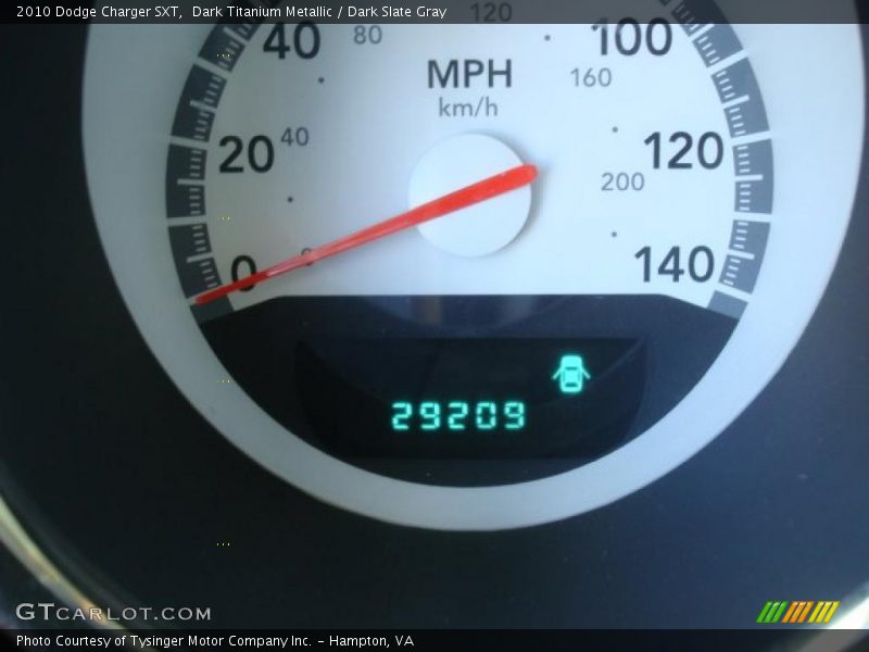 Dark Titanium Metallic / Dark Slate Gray 2010 Dodge Charger SXT