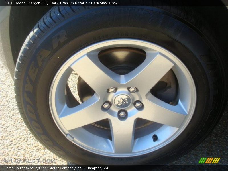 Dark Titanium Metallic / Dark Slate Gray 2010 Dodge Charger SXT