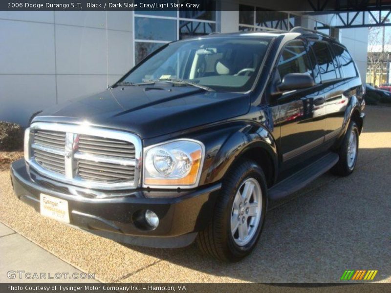 Black / Dark Slate Gray/Light Slate Gray 2006 Dodge Durango SLT