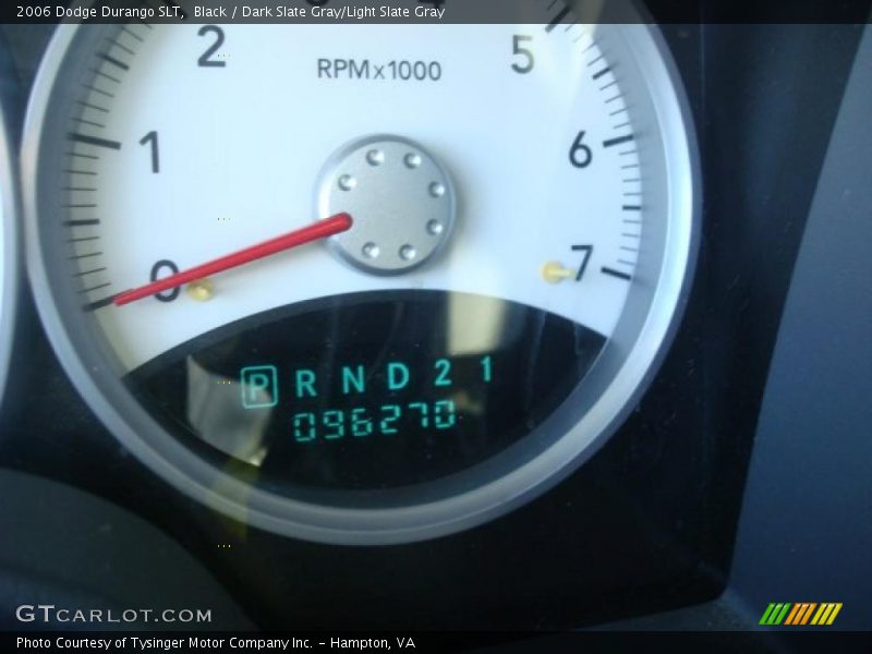 Black / Dark Slate Gray/Light Slate Gray 2006 Dodge Durango SLT