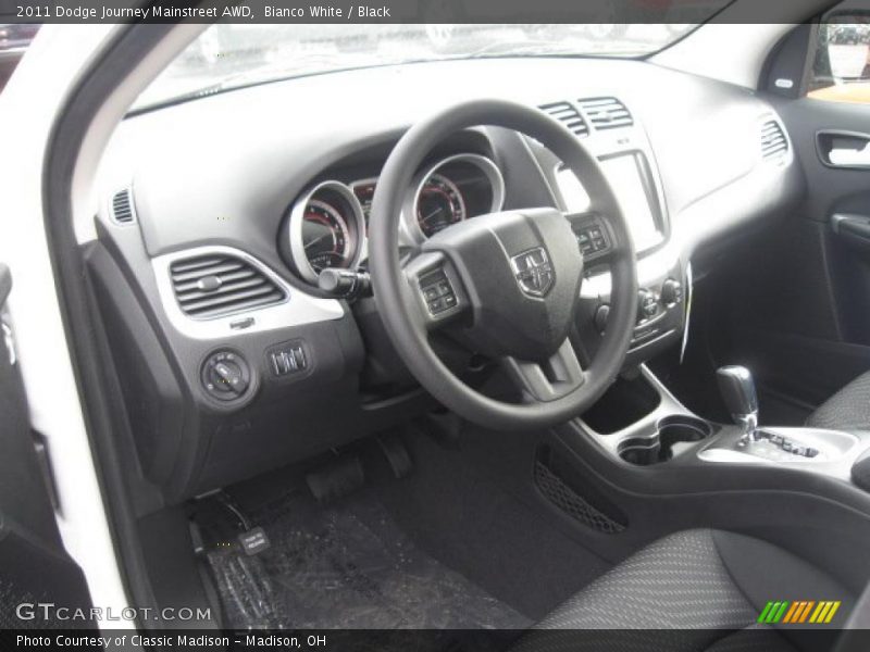  2011 Journey Mainstreet AWD Black Interior