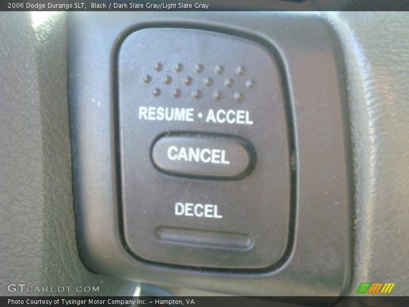 Black / Dark Slate Gray/Light Slate Gray 2006 Dodge Durango SLT