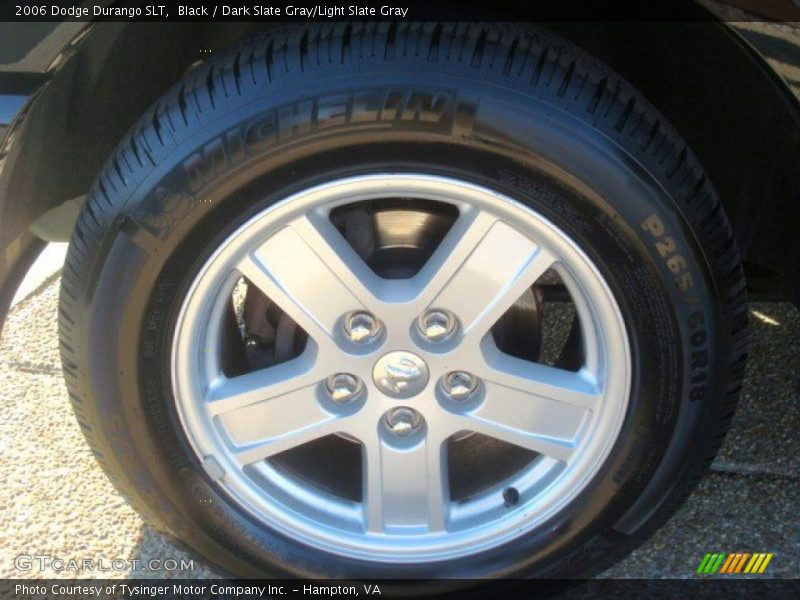 Black / Dark Slate Gray/Light Slate Gray 2006 Dodge Durango SLT