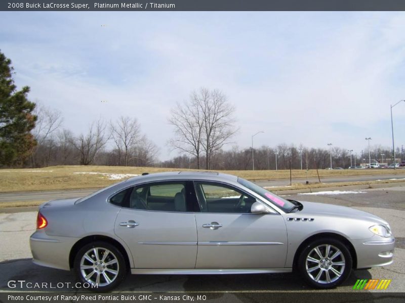 Platinum Metallic / Titanium 2008 Buick LaCrosse Super