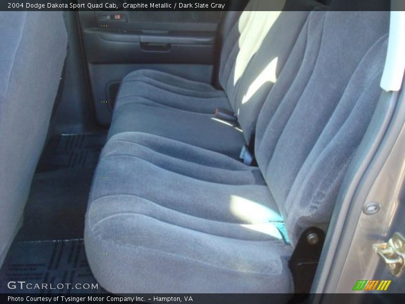 Graphite Metallic / Dark Slate Gray 2004 Dodge Dakota Sport Quad Cab