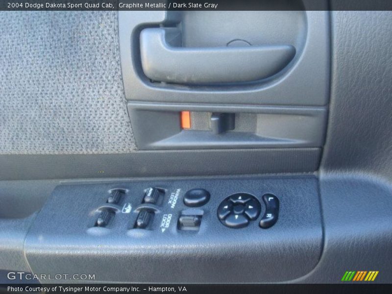 Graphite Metallic / Dark Slate Gray 2004 Dodge Dakota Sport Quad Cab
