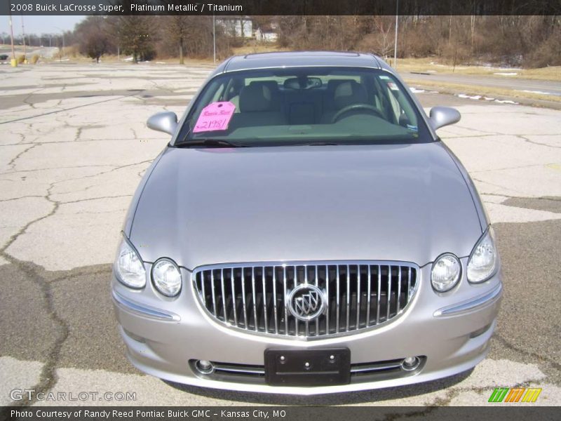 Platinum Metallic / Titanium 2008 Buick LaCrosse Super