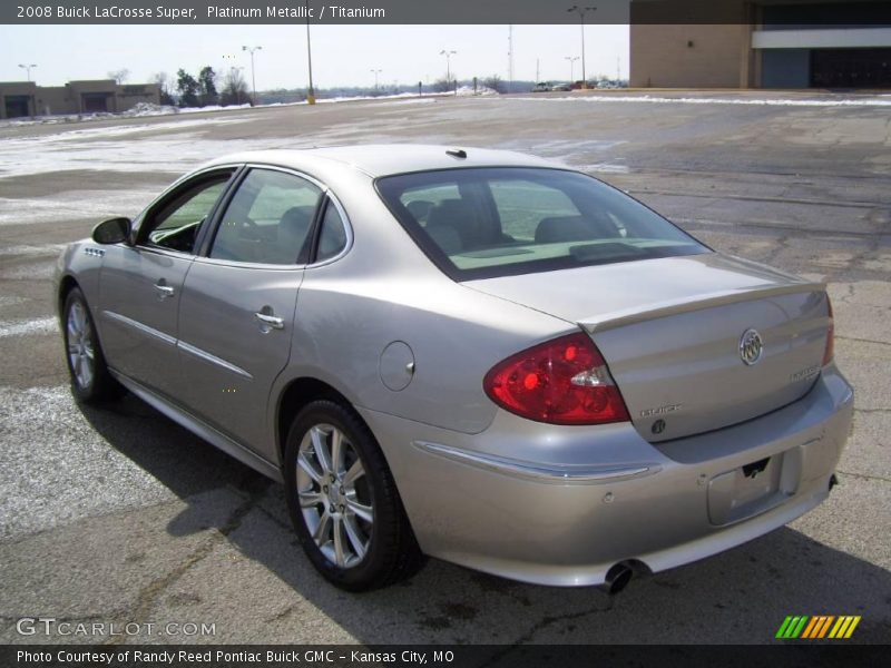 Platinum Metallic / Titanium 2008 Buick LaCrosse Super