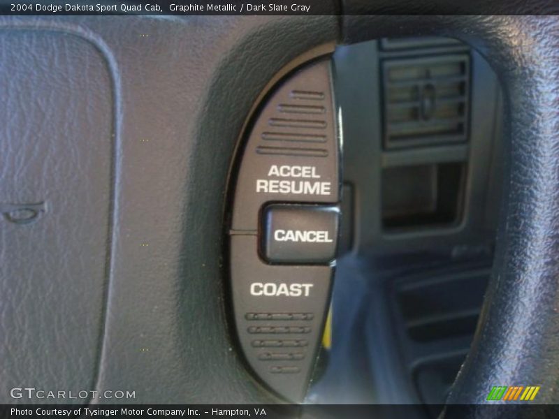 Graphite Metallic / Dark Slate Gray 2004 Dodge Dakota Sport Quad Cab