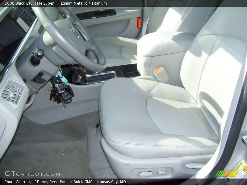 Platinum Metallic / Titanium 2008 Buick LaCrosse Super