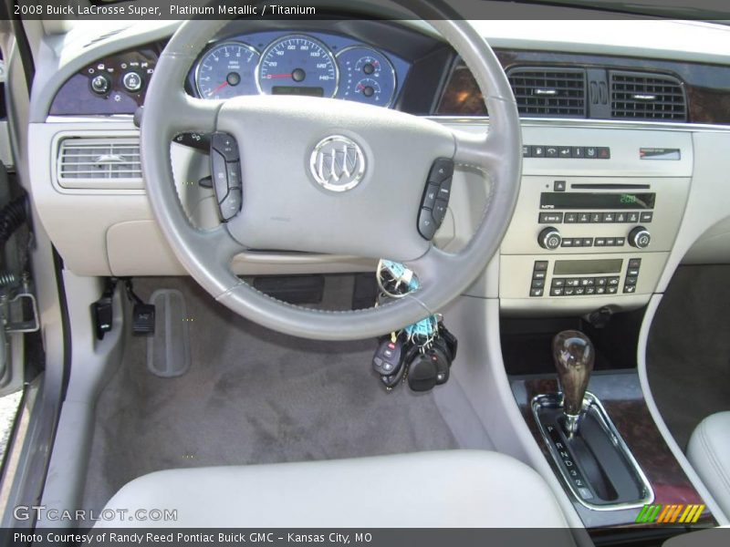 Platinum Metallic / Titanium 2008 Buick LaCrosse Super