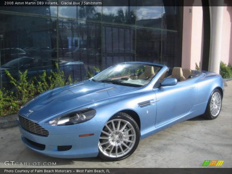 Front 3/4 View of 2008 DB9 Volante