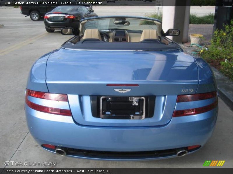 Glacial Blue / Sandstorm 2008 Aston Martin DB9 Volante