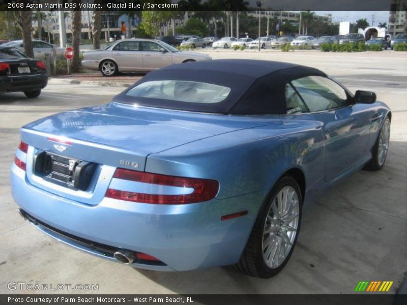 Glacial Blue / Sandstorm 2008 Aston Martin DB9 Volante