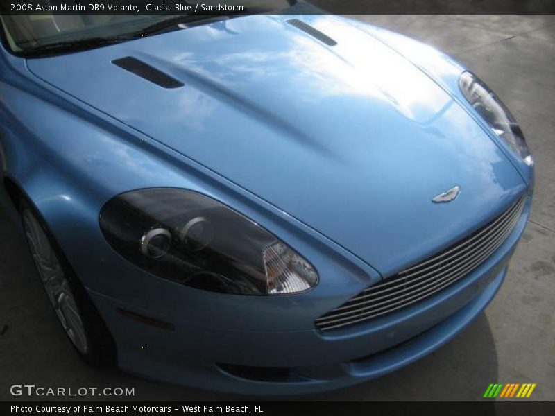 Glacial Blue / Sandstorm 2008 Aston Martin DB9 Volante