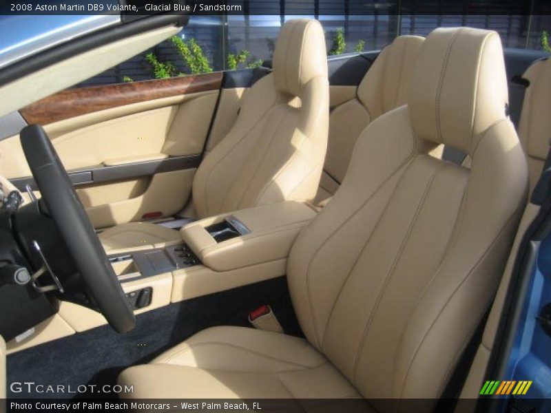  2008 DB9 Volante Sandstorm Interior