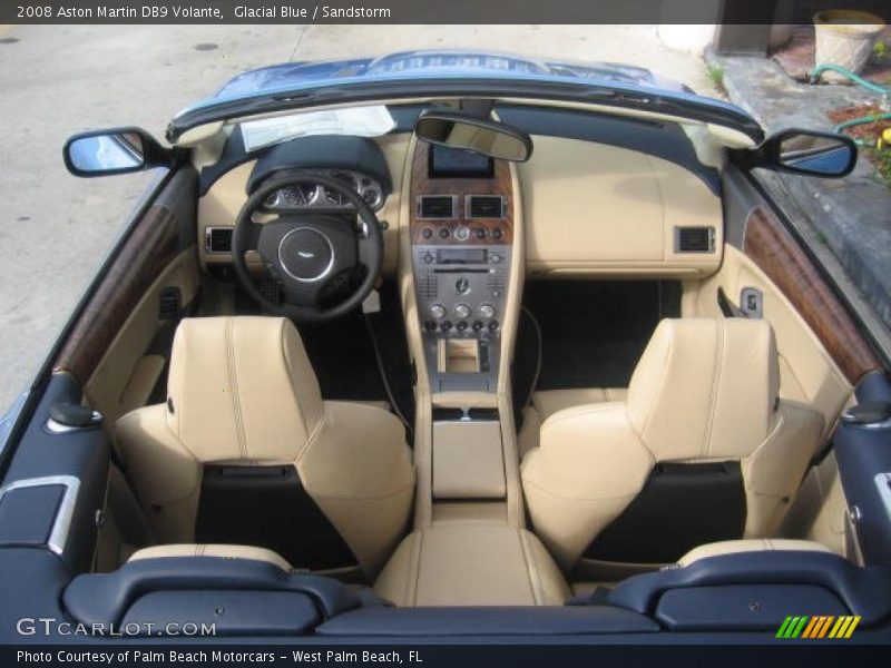  2008 DB9 Volante Sandstorm Interior