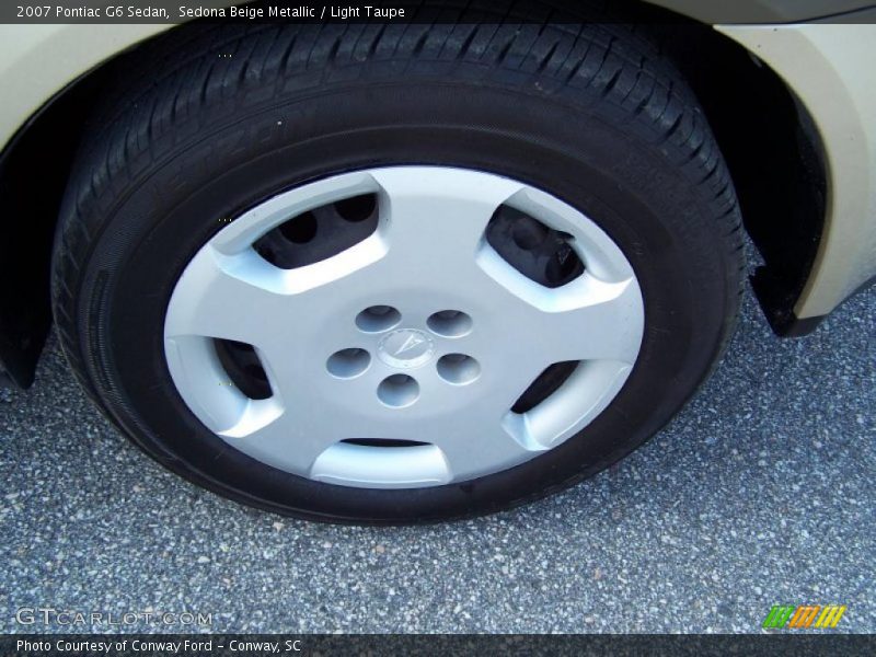 Sedona Beige Metallic / Light Taupe 2007 Pontiac G6 Sedan