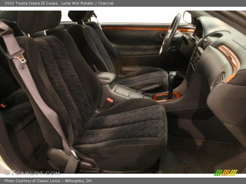  2002 Solara SE Coupe Charcoal Interior