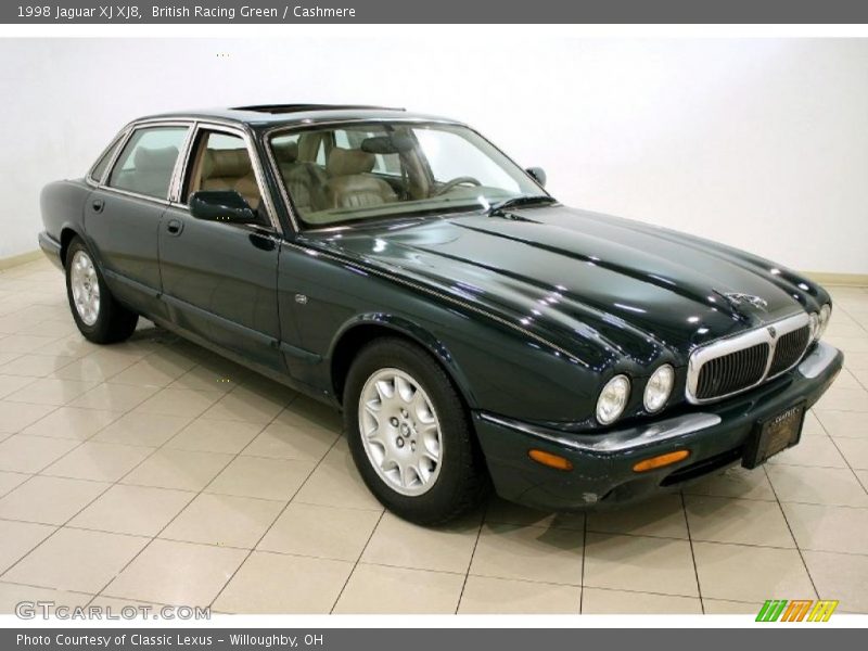 British Racing Green / Cashmere 1998 Jaguar XJ XJ8