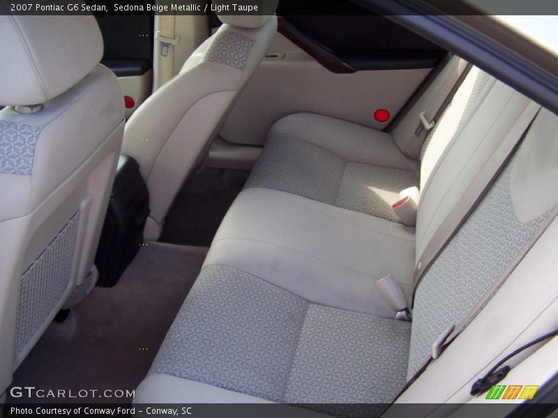 Sedona Beige Metallic / Light Taupe 2007 Pontiac G6 Sedan