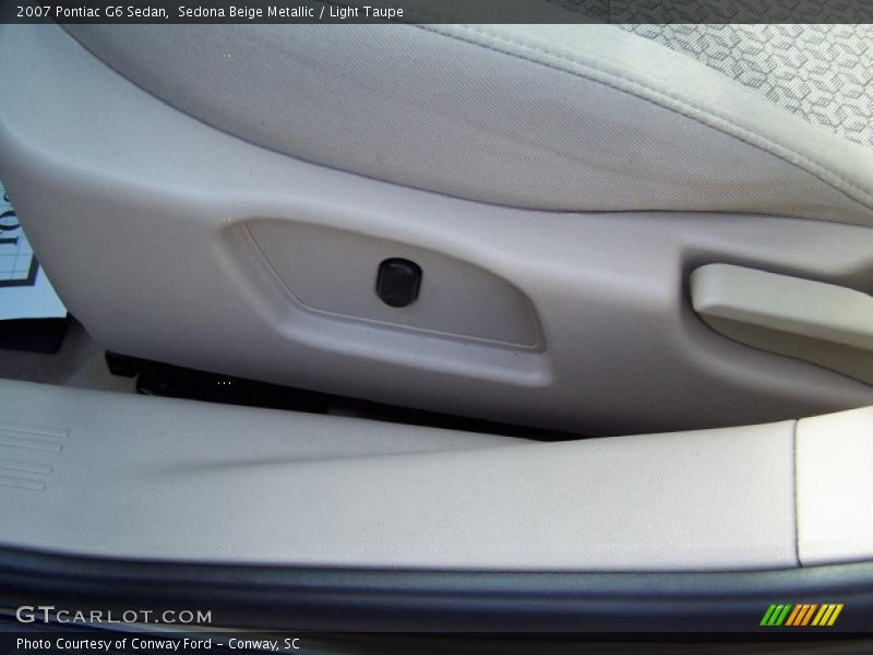 Sedona Beige Metallic / Light Taupe 2007 Pontiac G6 Sedan