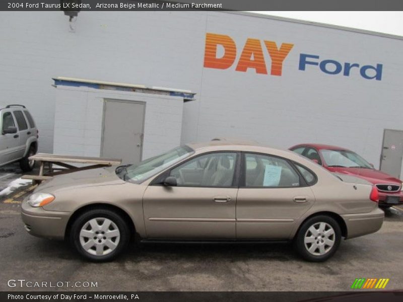 Arizona Beige Metallic / Medium Parchment 2004 Ford Taurus LX Sedan