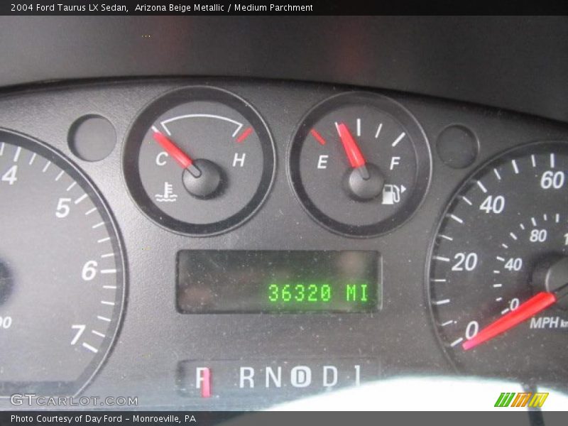 Arizona Beige Metallic / Medium Parchment 2004 Ford Taurus LX Sedan
