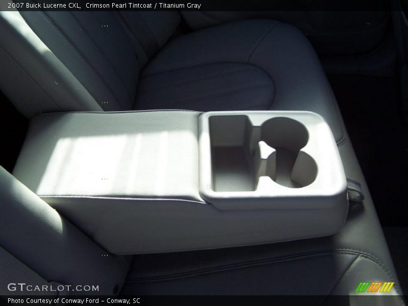 Crimson Pearl Tintcoat / Titanium Gray 2007 Buick Lucerne CXL