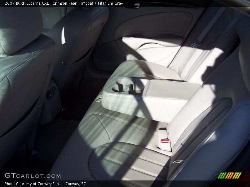 Crimson Pearl Tintcoat / Titanium Gray 2007 Buick Lucerne CXL