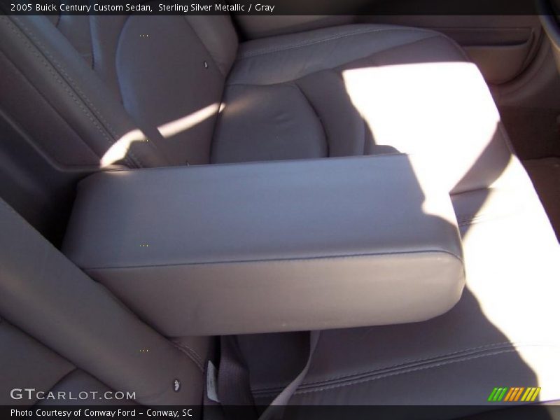 Sterling Silver Metallic / Gray 2005 Buick Century Custom Sedan
