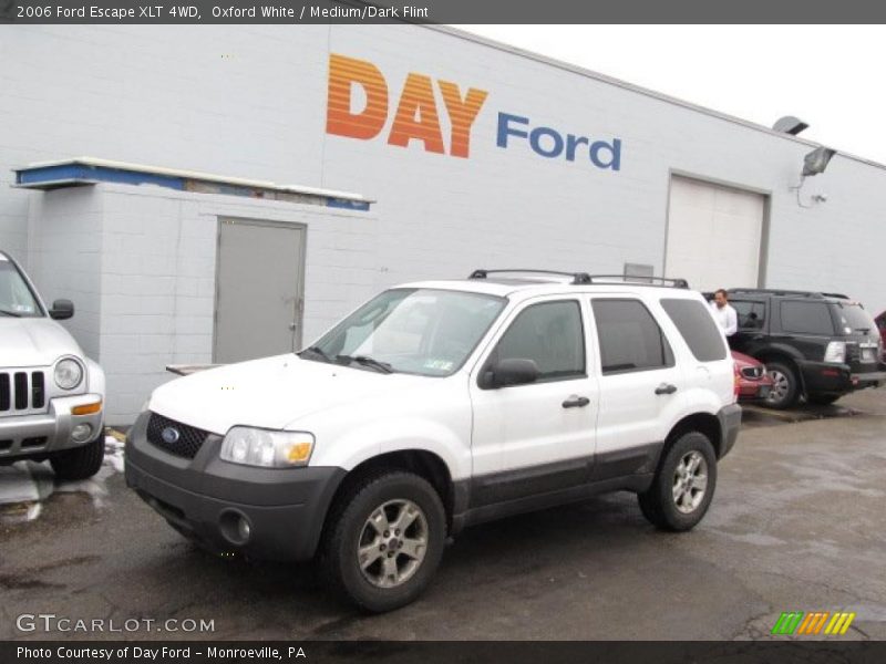Oxford White / Medium/Dark Flint 2006 Ford Escape XLT 4WD