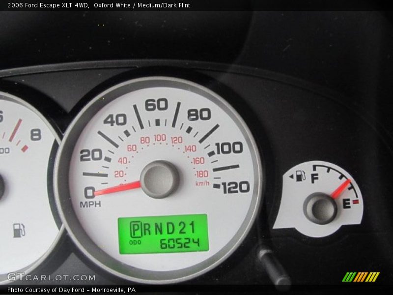 Oxford White / Medium/Dark Flint 2006 Ford Escape XLT 4WD