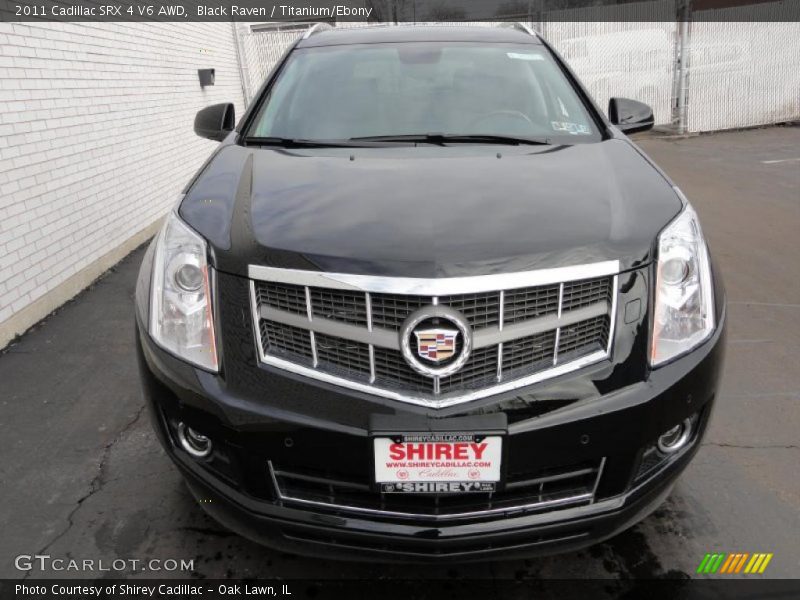 Black Raven / Titanium/Ebony 2011 Cadillac SRX 4 V6 AWD