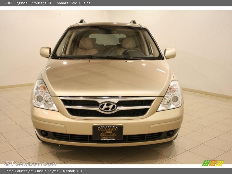 Sonora Gold / Beige 2008 Hyundai Entourage GLS