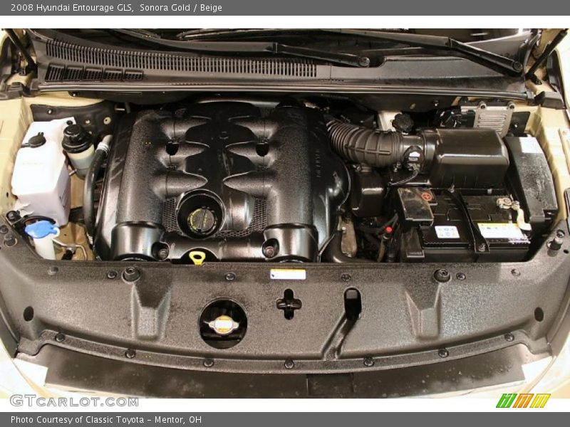 Sonora Gold / Beige 2008 Hyundai Entourage GLS
