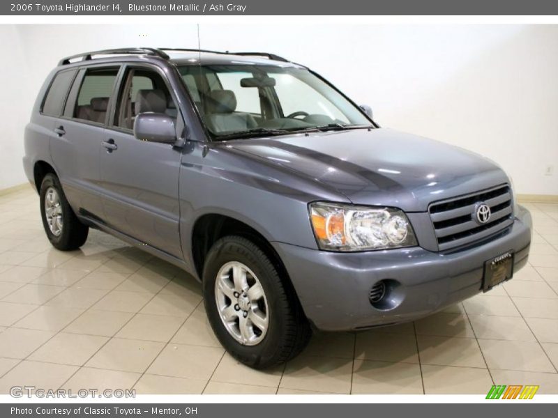 Bluestone Metallic / Ash Gray 2006 Toyota Highlander I4