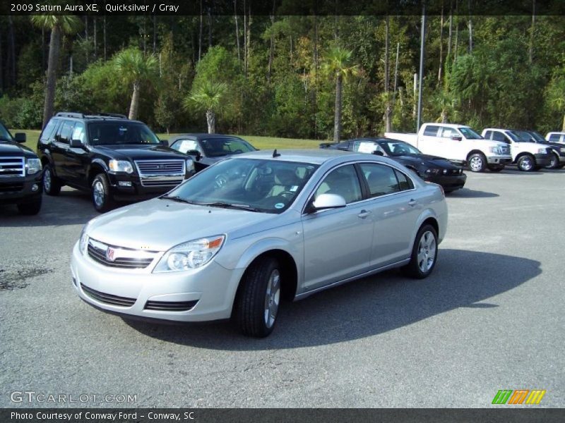 Quicksilver / Gray 2009 Saturn Aura XE