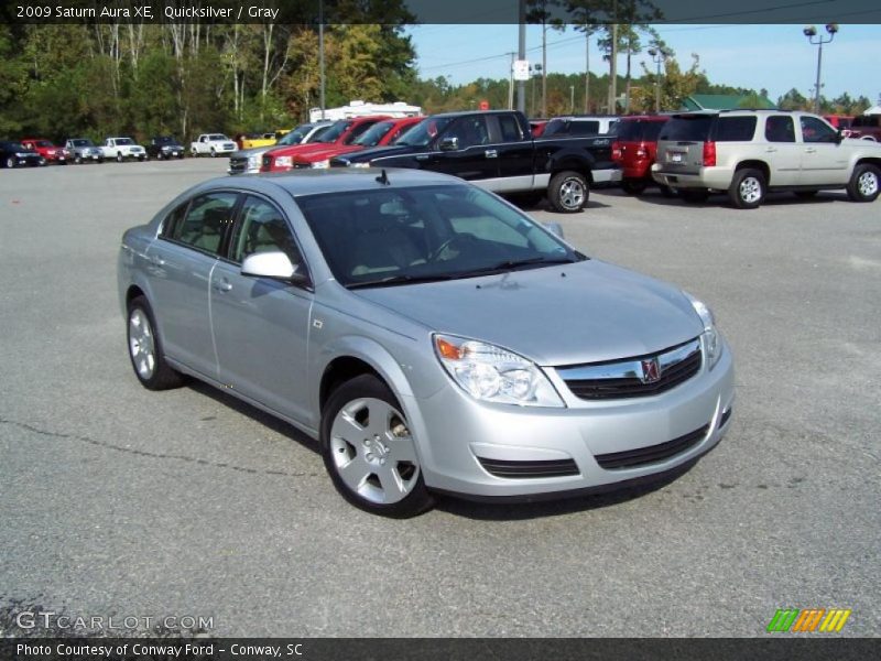 Quicksilver / Gray 2009 Saturn Aura XE