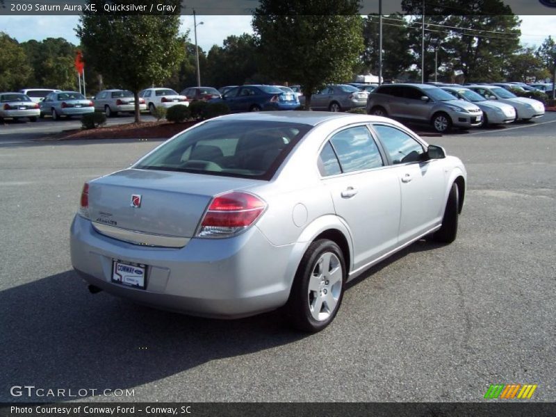 Quicksilver / Gray 2009 Saturn Aura XE