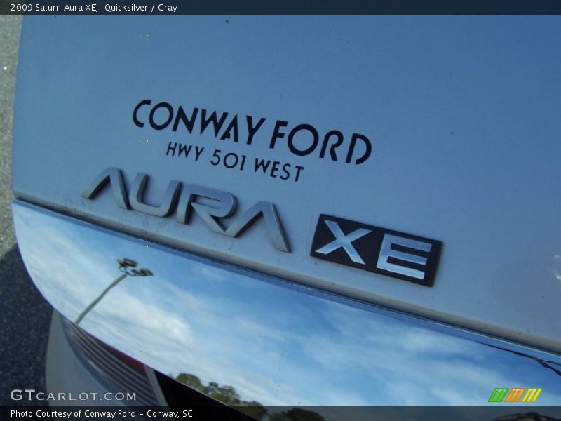 Quicksilver / Gray 2009 Saturn Aura XE